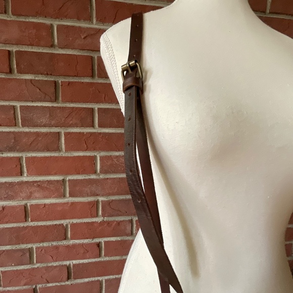 Moroccan Handcrafted Studded Genuine Leather Crossbody Shoulder Bag Clutch NWOT - Picture 11 of 16